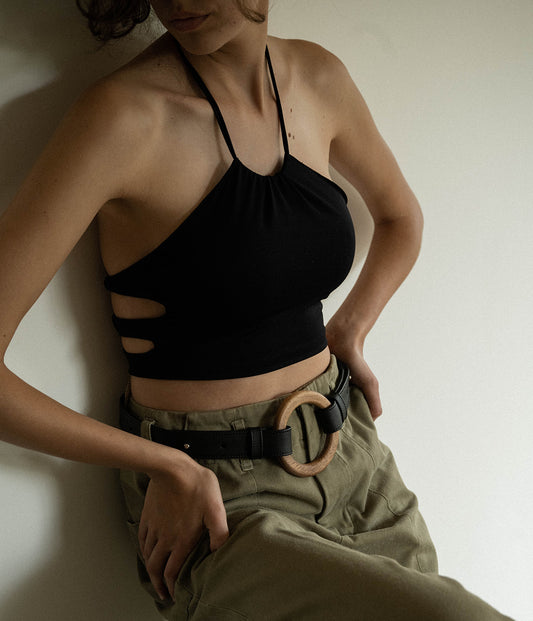 Cinturón Corina negro